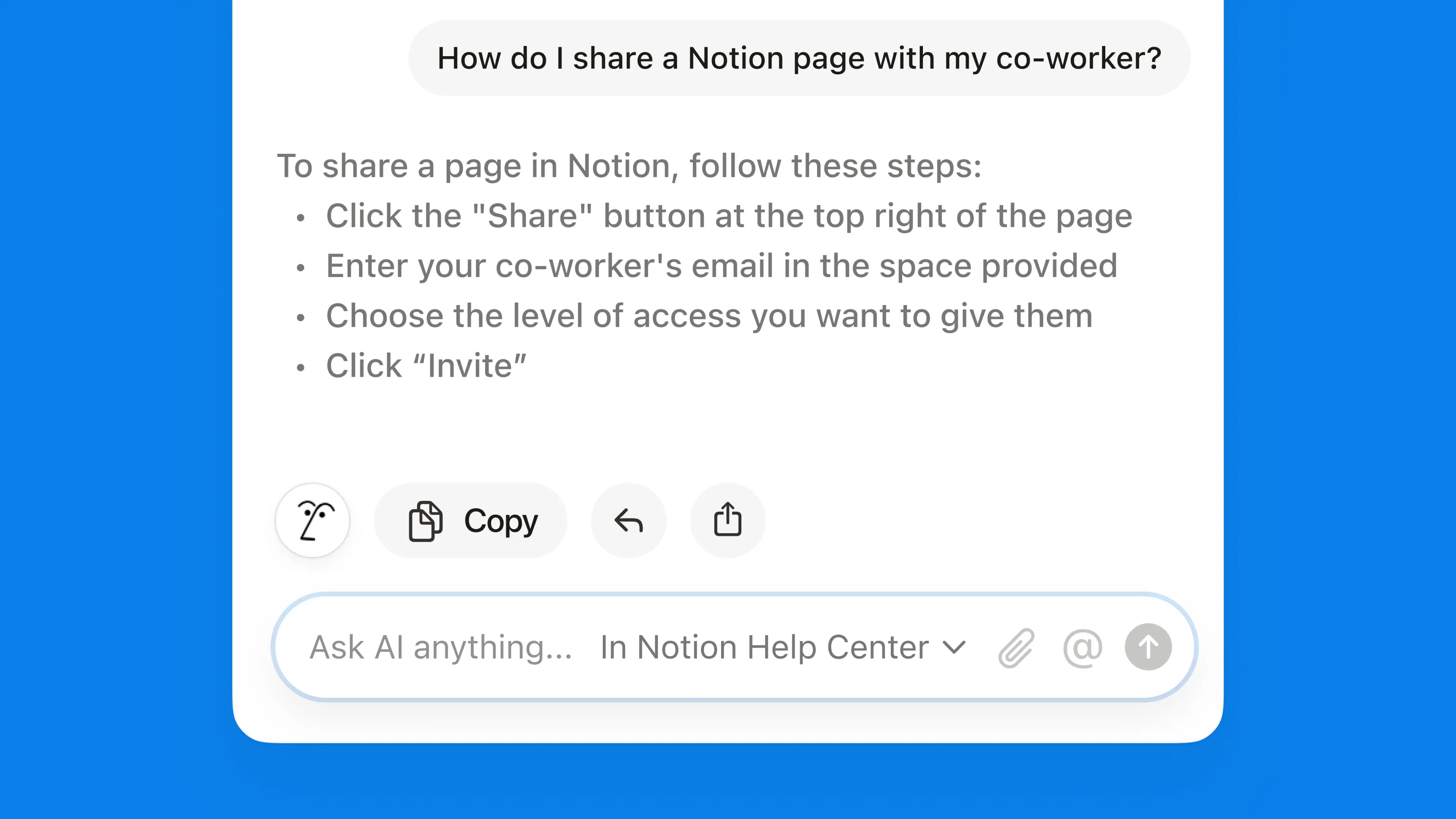 Obtenir de l’aide avec Notion